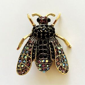 Ladies Fly Brooch